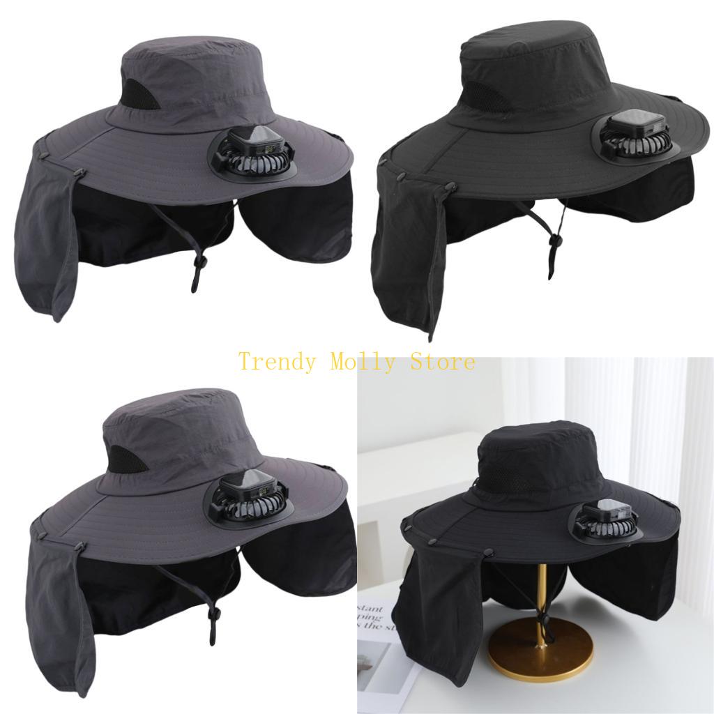 Packable Hat Nylon - N5KB Otomatik Soğutma Fanı Şapka Pil