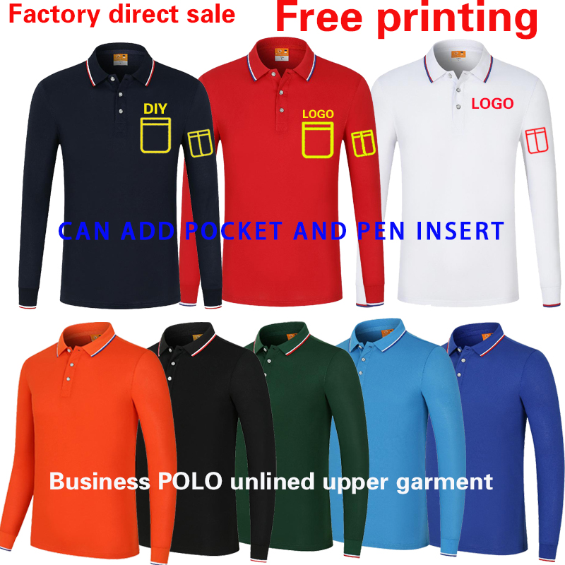 Polo Shirt Pique - High-end T-shirt iş elbiseleri özel uzun