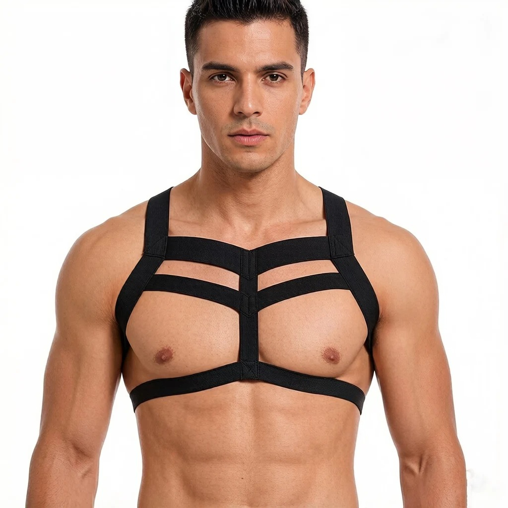 Tank Top Muscle - Erkekler İçin Ayarlanabilir Omuz Askılı Gece