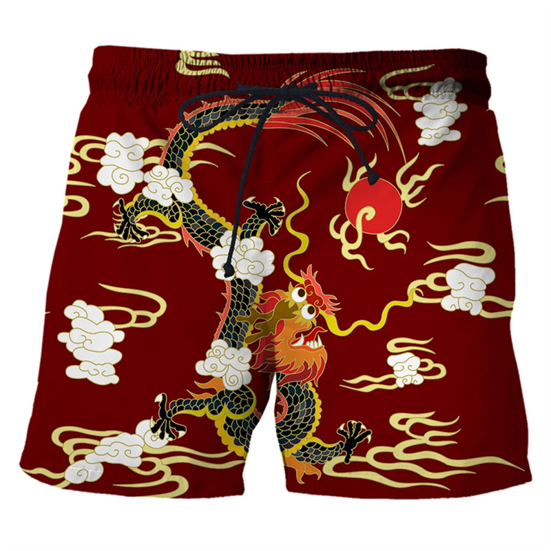 Erkekler için çin ejderha 3d b - Trunks Board Surf incelemesi ve fiyatı