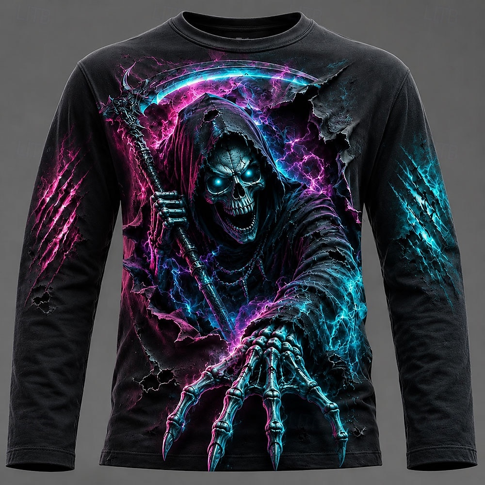 Cadılar Bayramı Erkek 3D Grafi - Tee Graphic Print incelemesi ve fiyatı