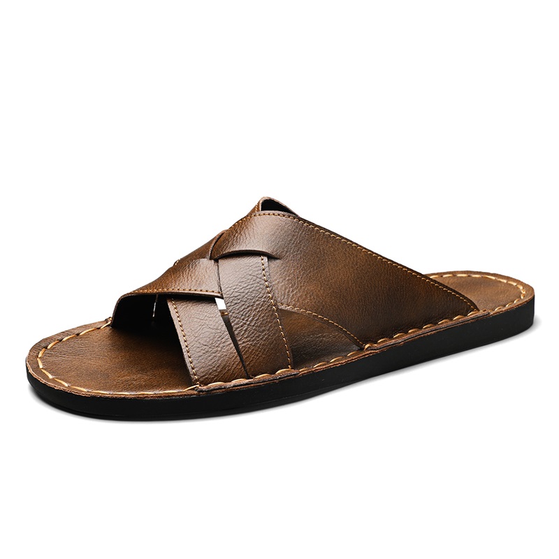 Moda Hakiki Deri Erkek Terlik  - Flip Flop Leather Men incelemesi ve fiyatı