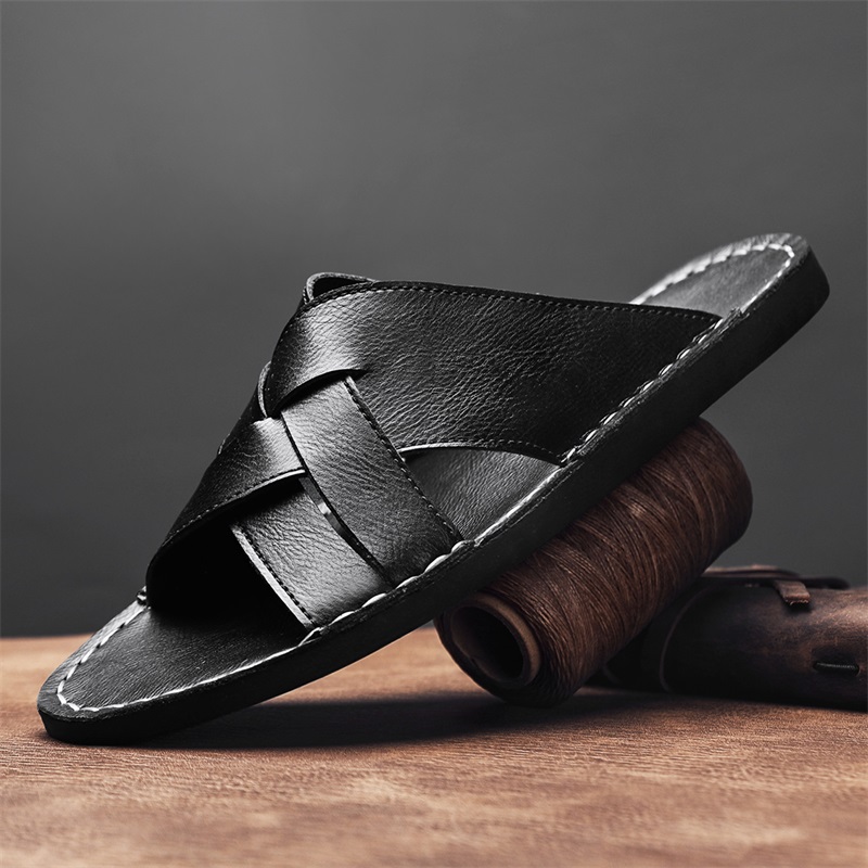 Moda Hakiki Deri Erkek Terlik  - Flip Flop Leather Men incelemesi ve fiyatı