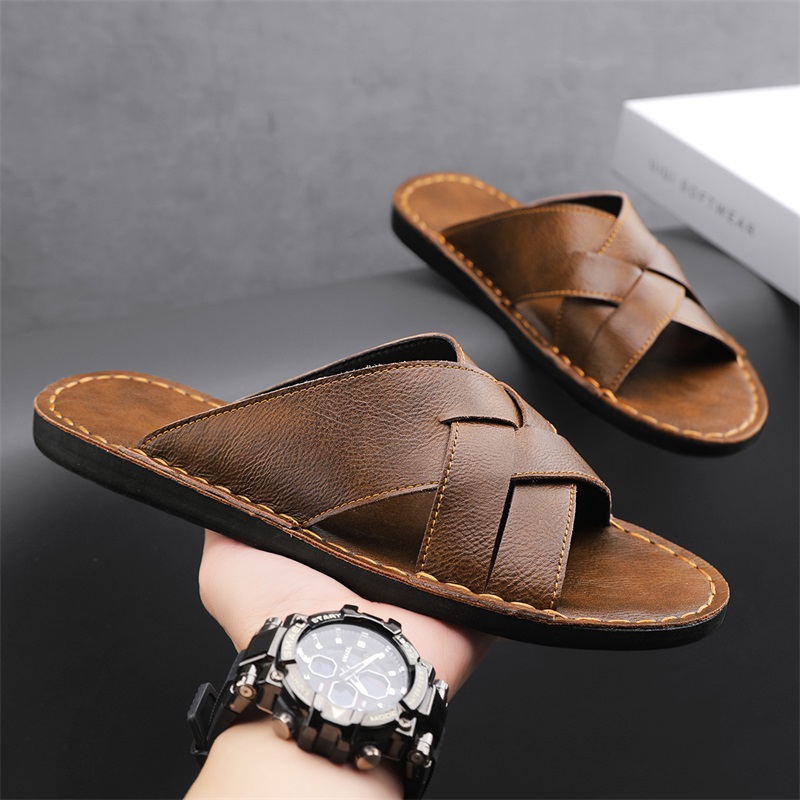 Moda Hakiki Deri Erkek Terlik  - Flip Flop Leather Men incelemesi ve fiyatı