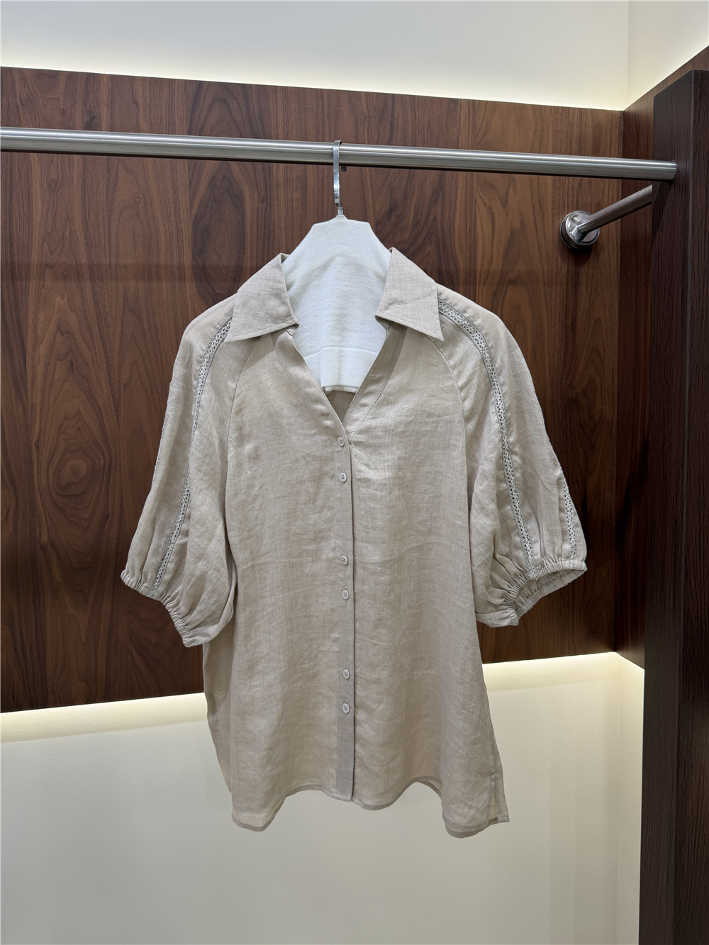 Kadınlar İçin Kısa Kollu Bluz  - Short Linen Drawstring incelemesi ve fiyatı