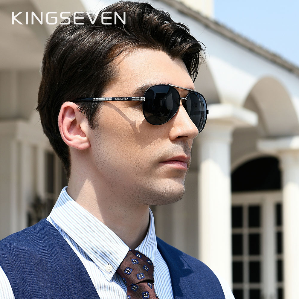 KINGSEVEN erkekler için 2024 y - Sunglasses Aviator Polarized incelemesi ve fiyatı