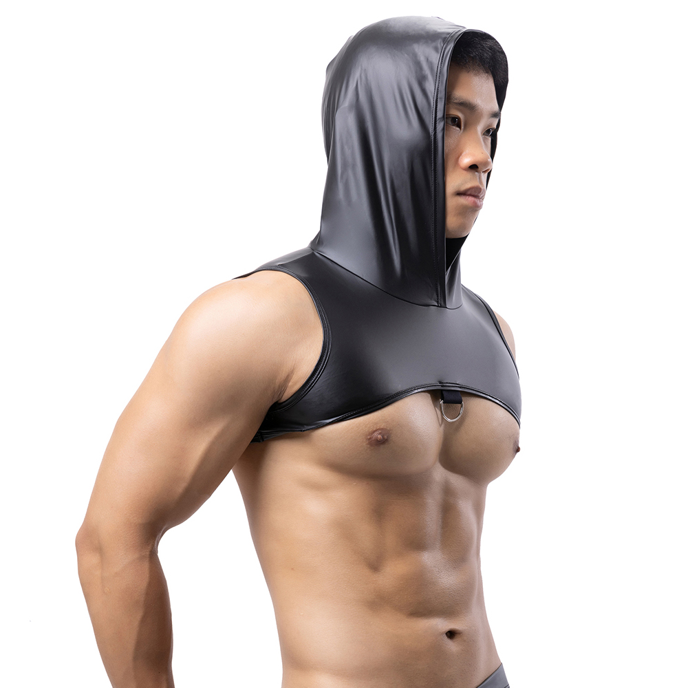 Erkekler Suni Deri Kapşonlu Sp - Tank Top Muscle incelemesi ve fiyatı