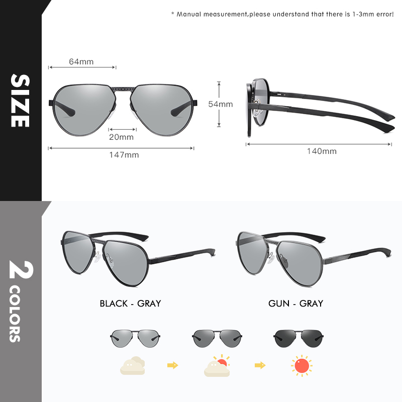 LIOUMO Alüminyum Magnezyum Çer - Sunglasses Aviator Polarized incelemesi ve fiyatı