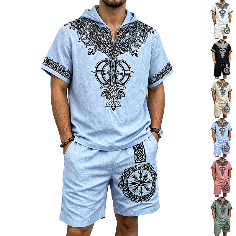 Erkekler Keten Görünümlü Vikin - Short Linen Drawstring incelemesi ve fiyatı