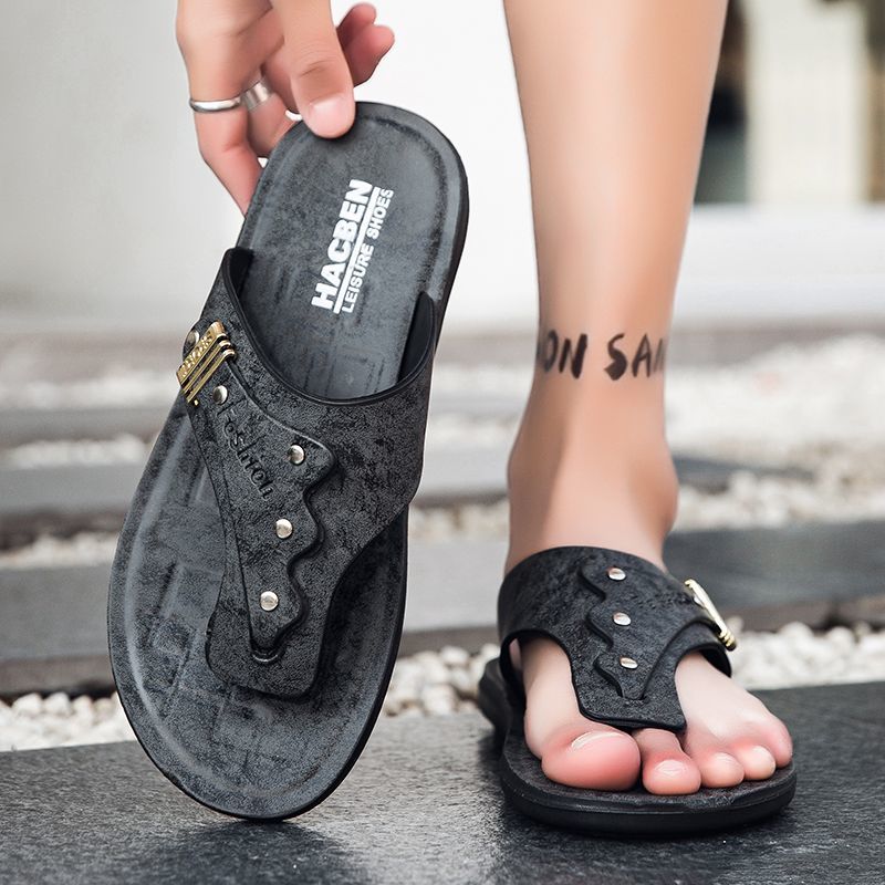 2026 Yeni Erkek Parmak Arası T - Flip Flop Leather Men incelemesi ve fiyatı