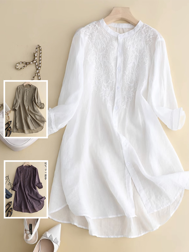 Bahar yaz nefes ince pamuk ket - Linen Shirt Breathable incelemesi ve fiyatı